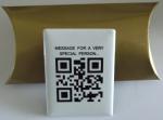 QR code, bordje, love, Valentijn, Valentijnsdag, m